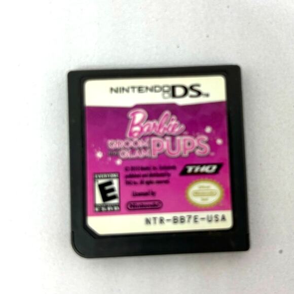 BARBIE GROOM AND GLAM PUPS NINTENDO DS GAME CARTRIDGE ONLY- PRE OWNED - Picture 1 of 2